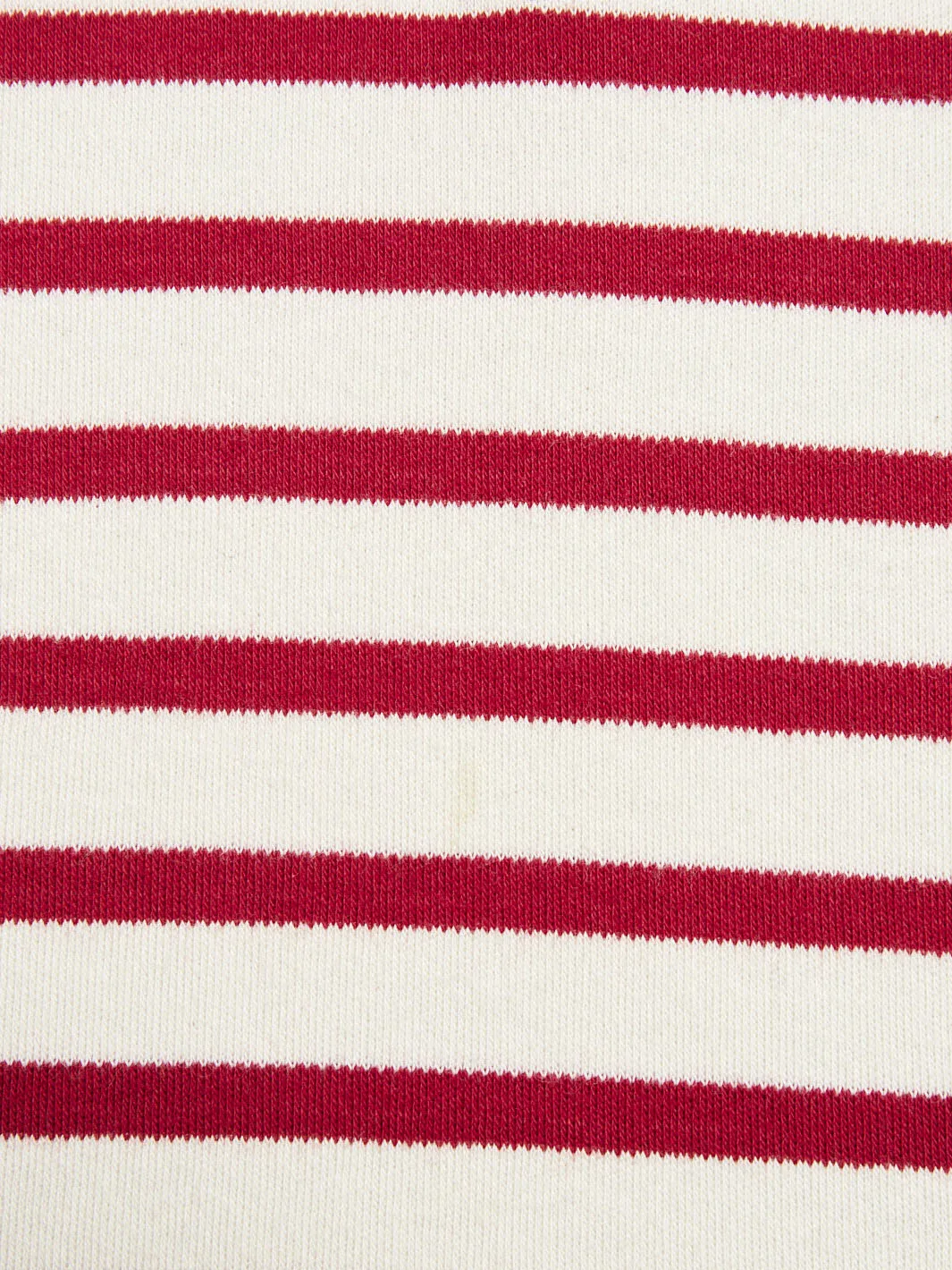 1990's  red and white Breton shirt customised by Cavalli e Nastri