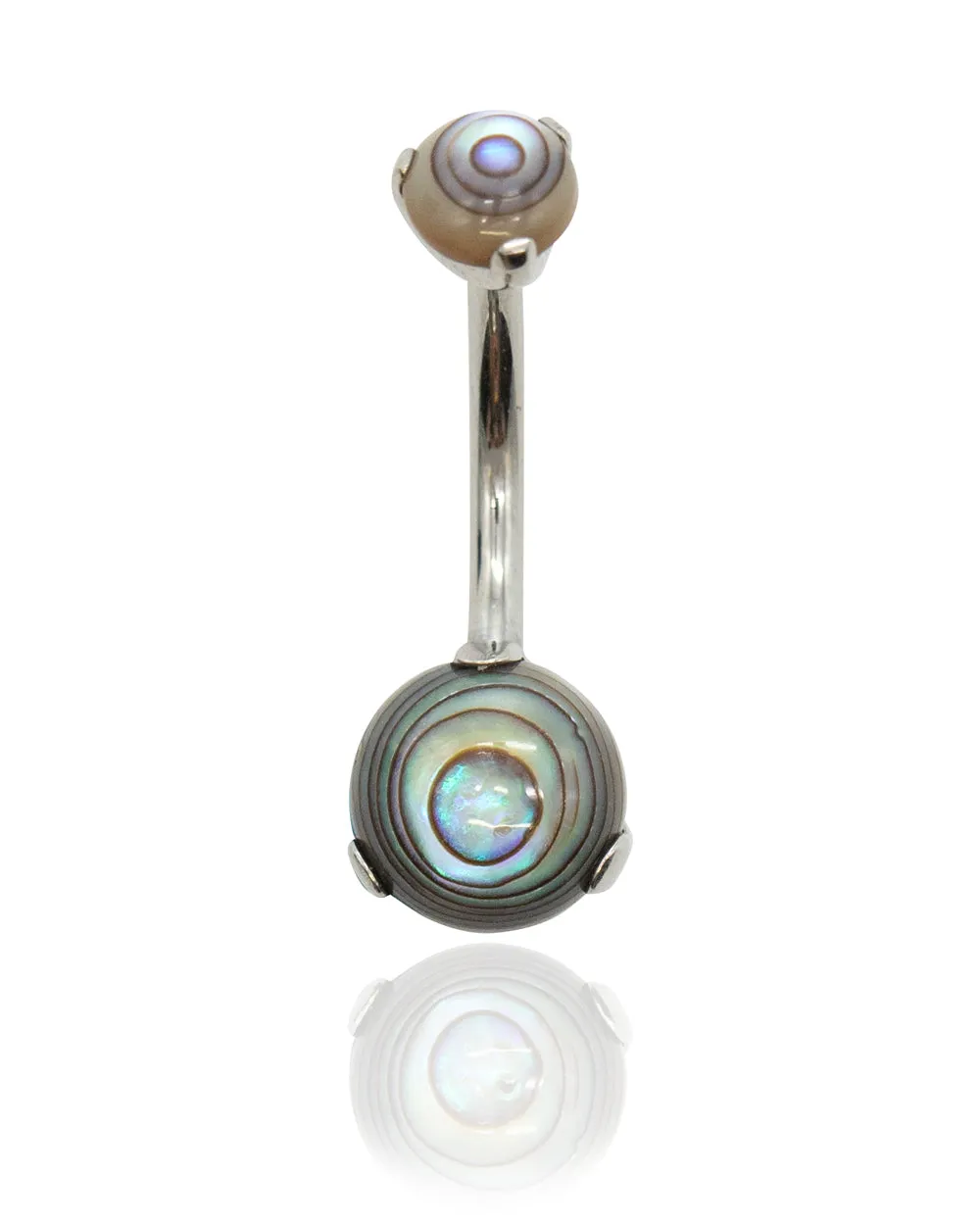 Abalone Shell Navel Bar