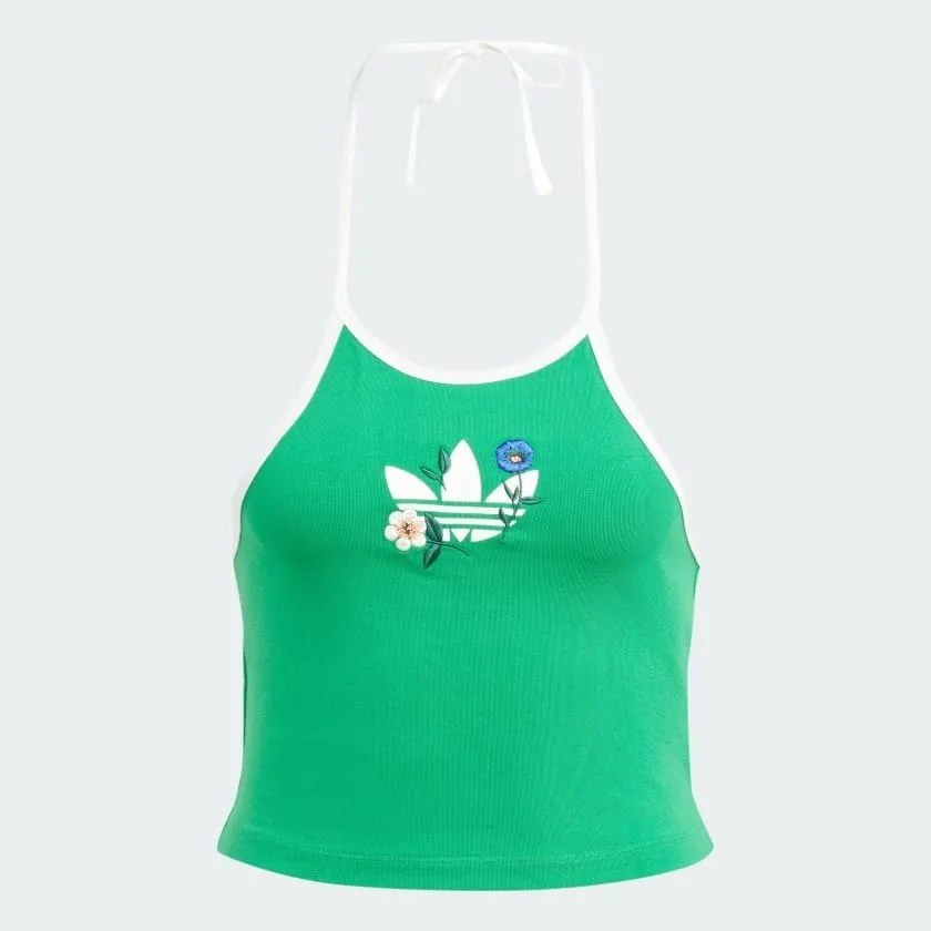 adidas  |Flower Patterns Casual Style Street Style Cotton Logo