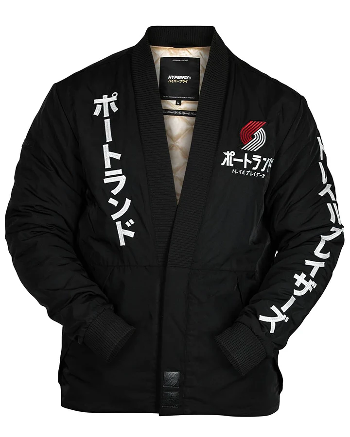 Aiden Portland Trail Blazers Kimono Jacket - William Jacket