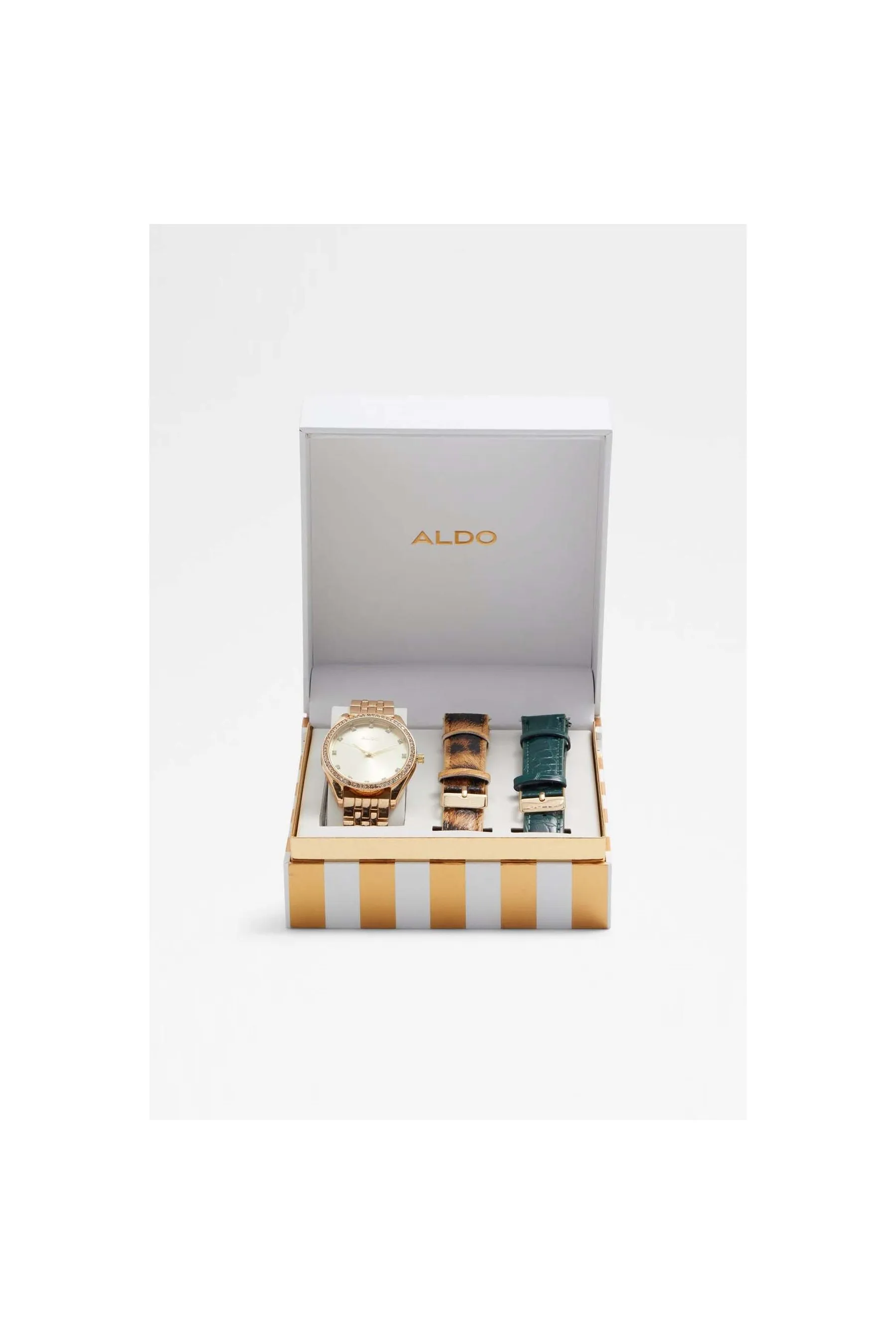 ALDO Eaglet Dark Green Women Watches|akgalleria.com