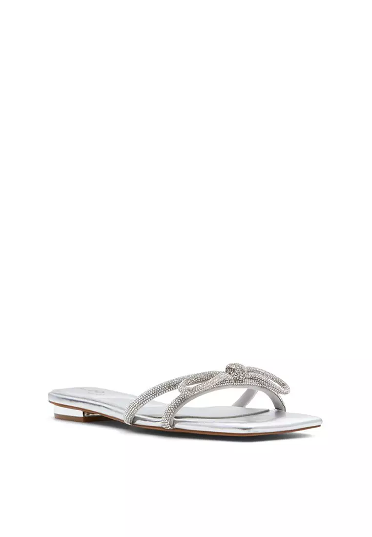 ALDO Glimmera Embellished Ribbon Sandals