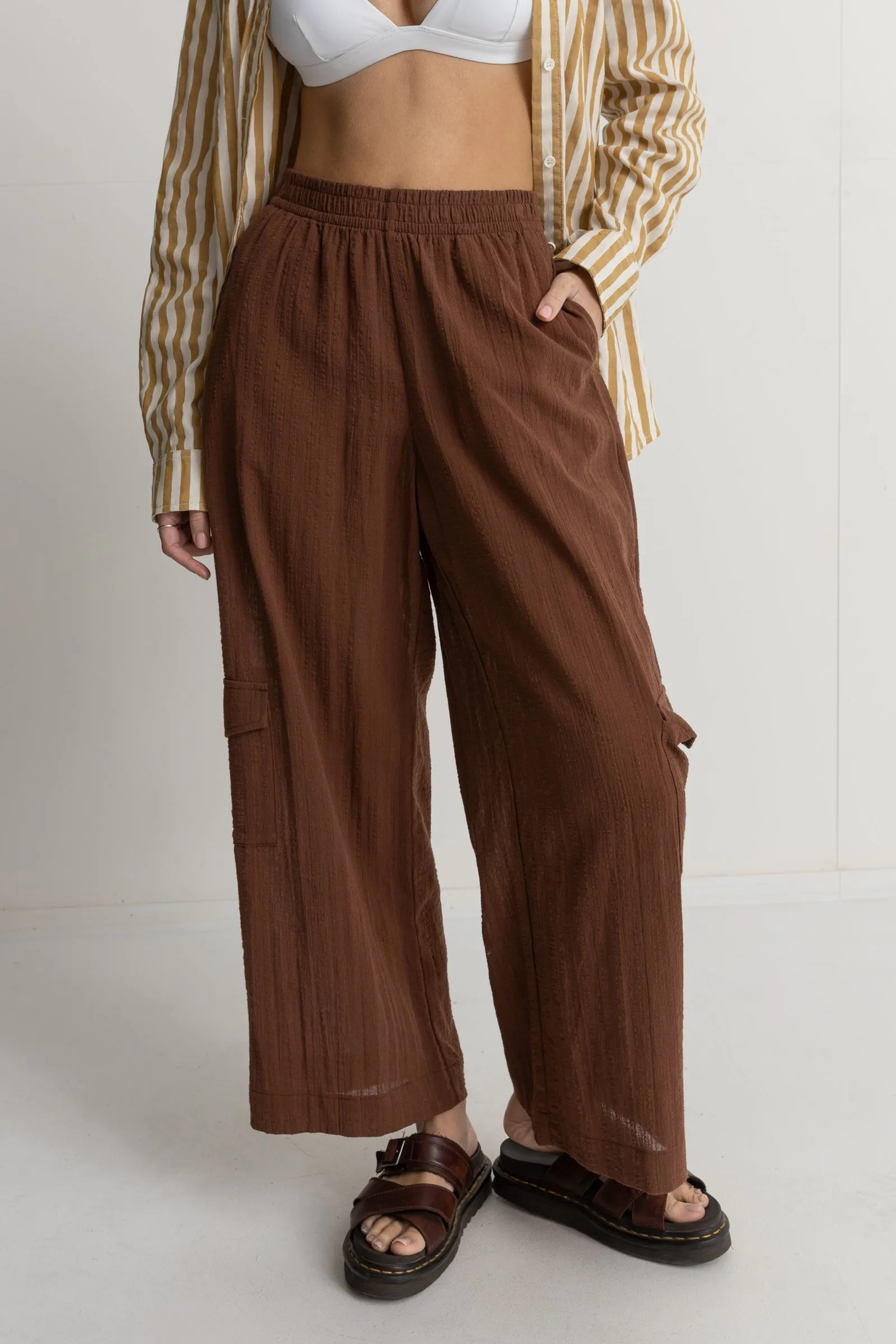 Amalfi Cargo Pant Chocolate