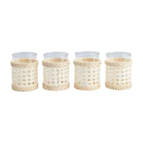 Amanda Lindroth Cane Ice Tea Glasses Set