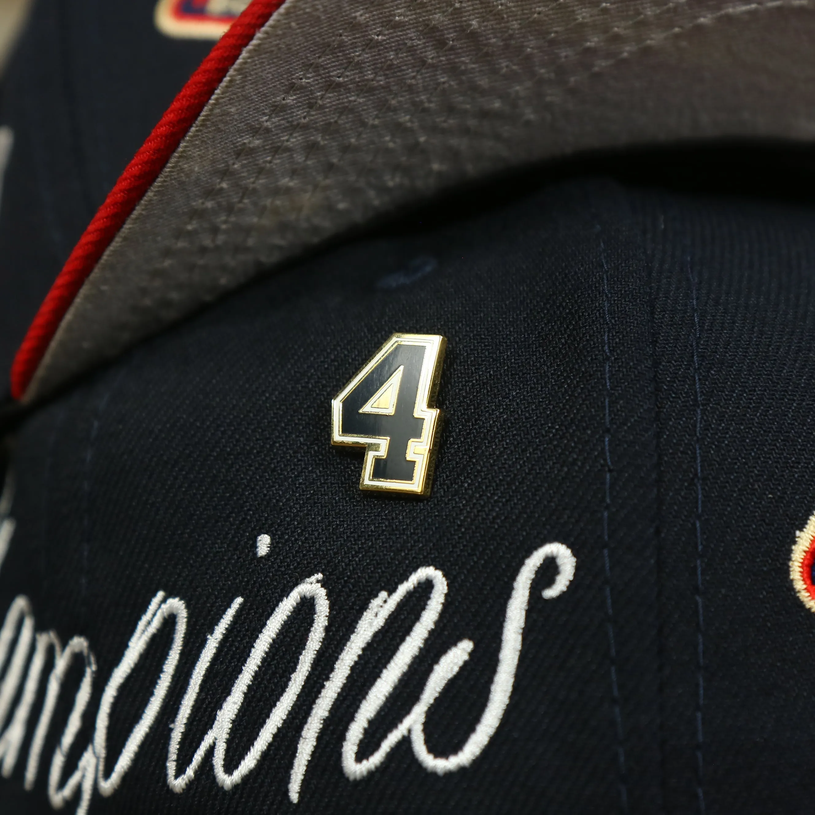 Atlanta Braves Cooperstown All Over Side Patch Historic Champs Gray UV 59Fifty Fitted Cap | Navy 59Fifty Fitted Cap