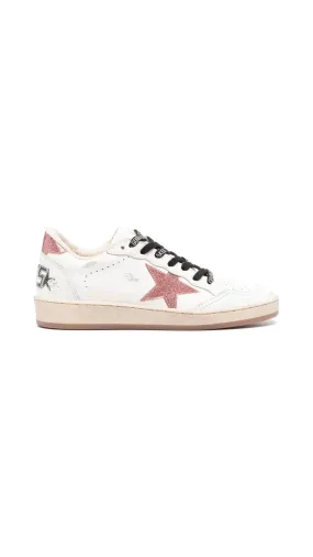 Ball Star Sneakers - White/Rose