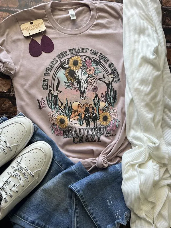 Beautiful Crazy Tee