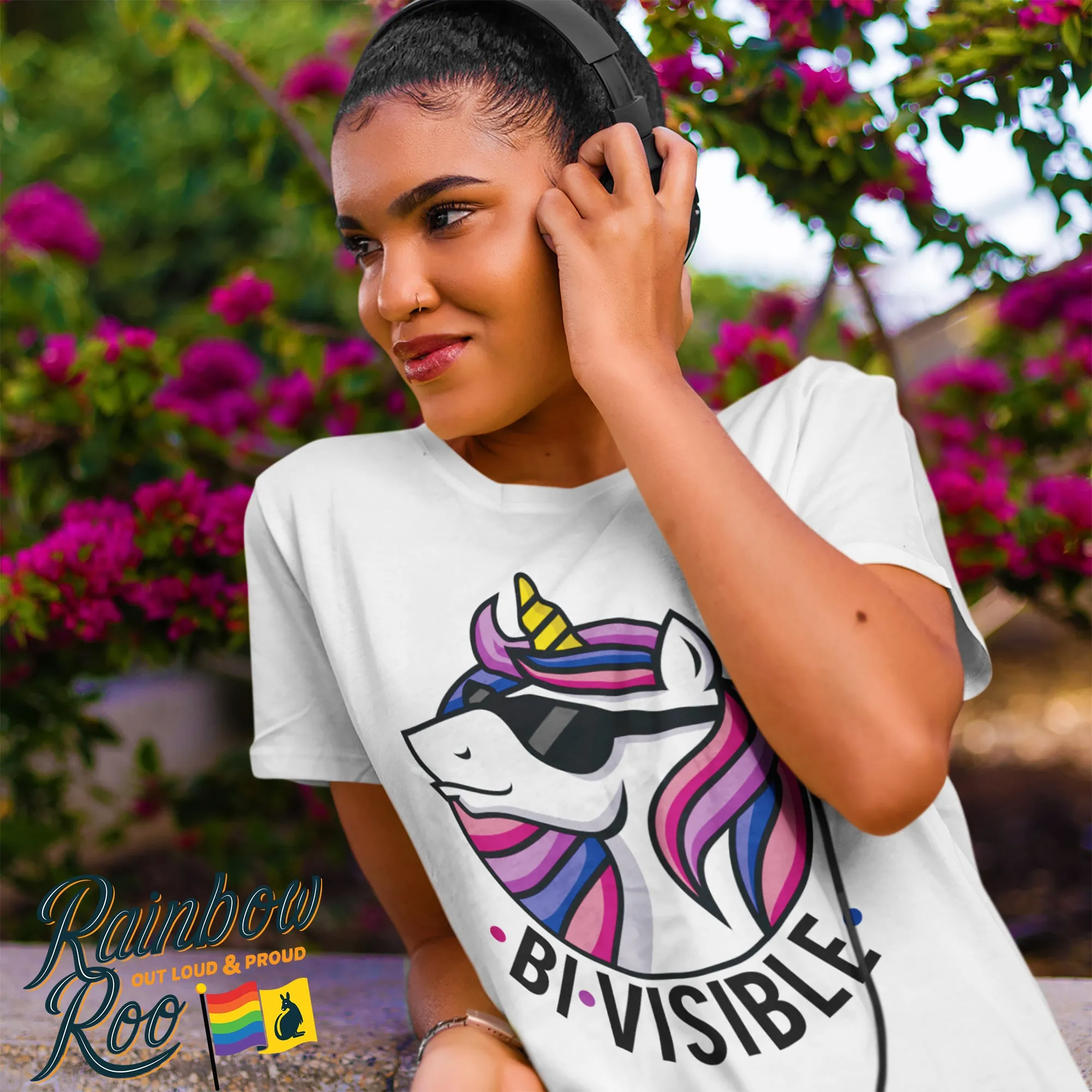 BiVisible Be Visible Bisexual T-Shirt Unisex (B005)