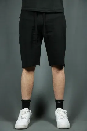 Black Men's Terry Cloth Shorts | Jordan Craig Black Terry Towel Shorts