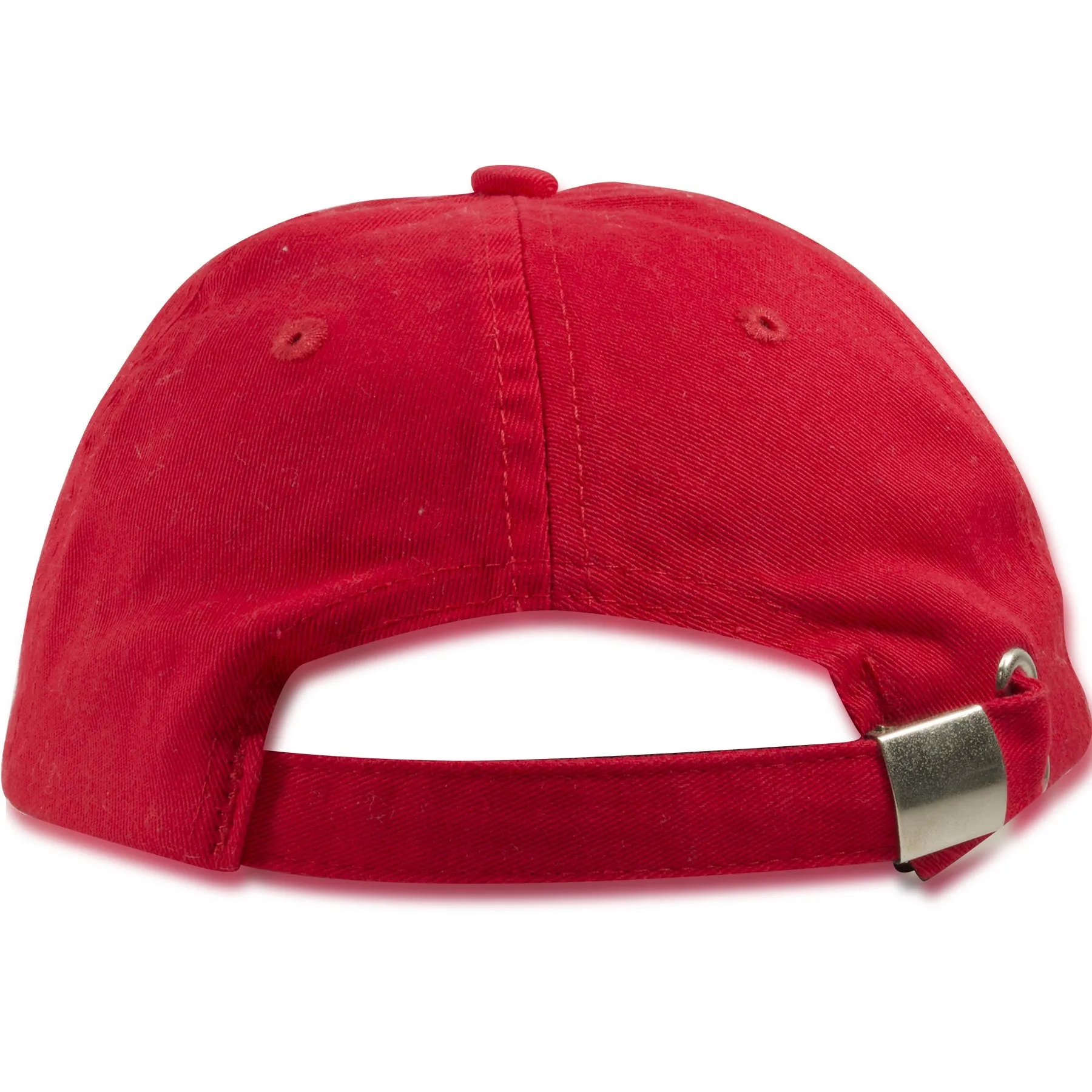 Blank Red Adjustable Kids Baseball Cap