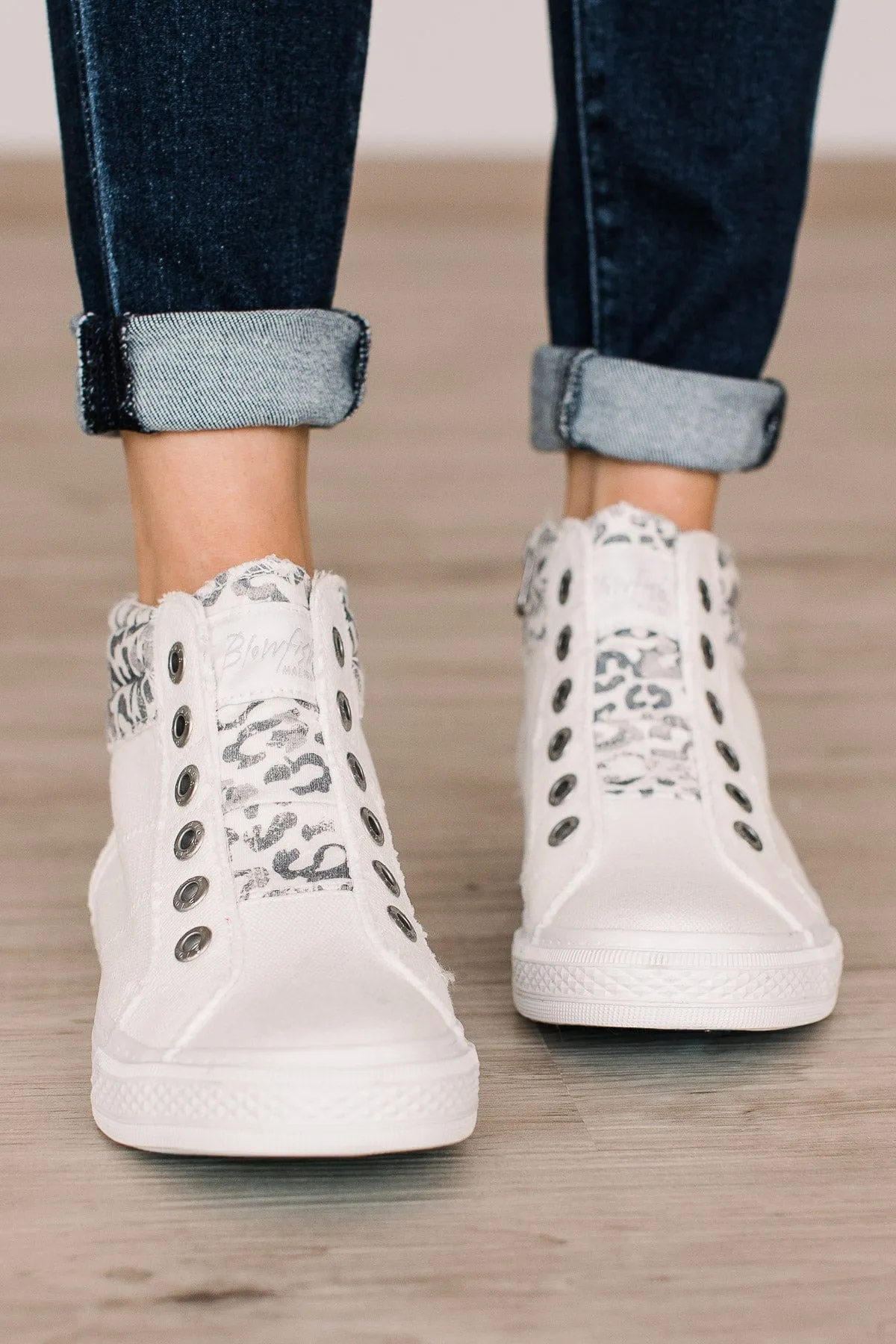 Blowfish Kora Sneakers- White Smoked