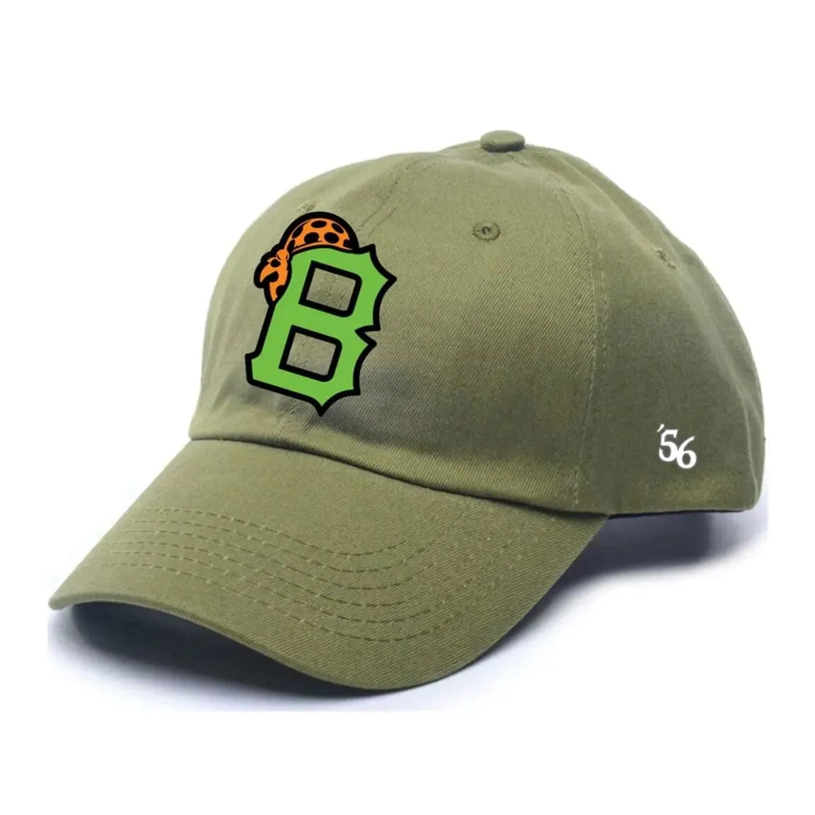 Bronze 56k Birates Cap Army Green