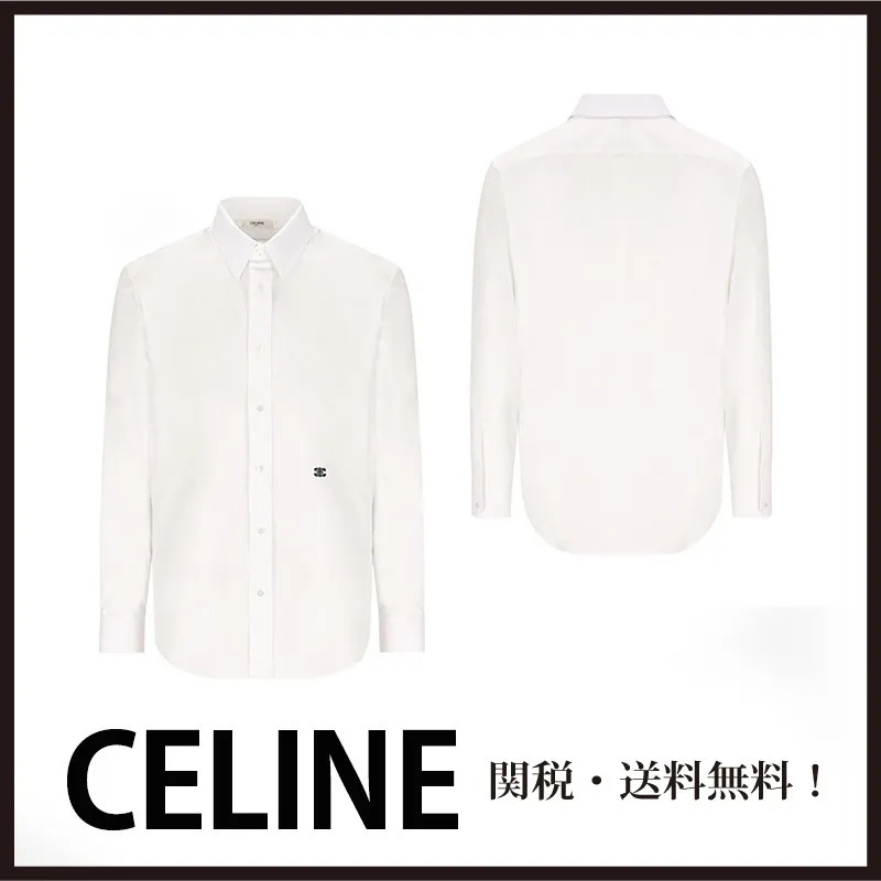 CELINE  |loose shirt in cotton poplin