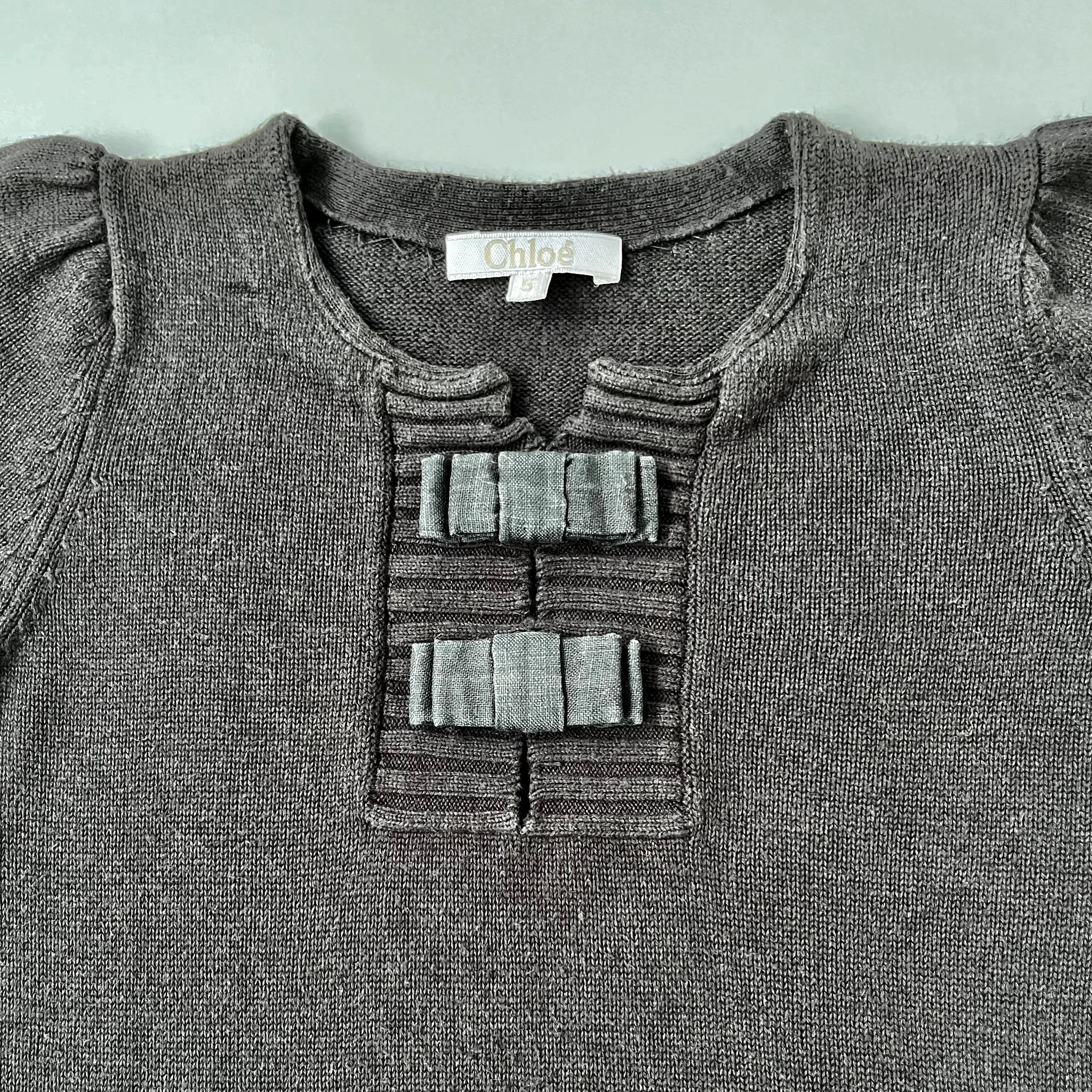 Chloé Charcoal Grey Dress: 5 Years