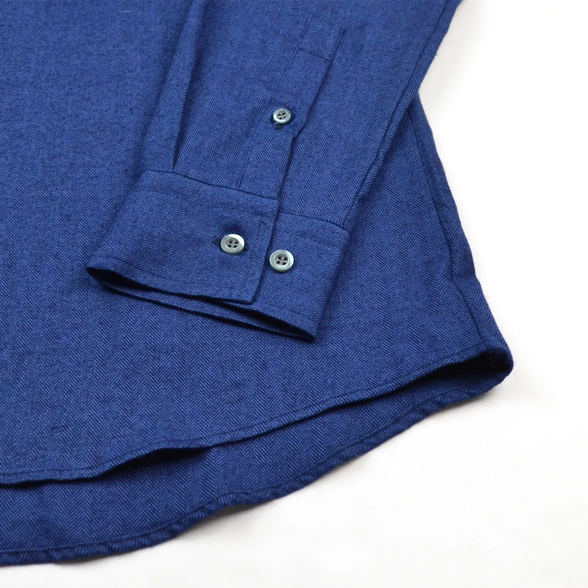 Coltesse - Nadejda Pocket Shirt - Blue Indigo Chevrons