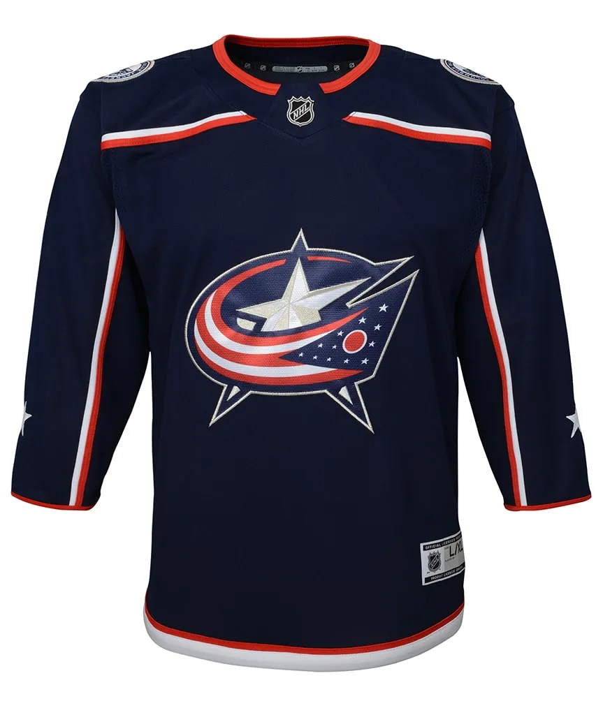 COLUMBUS BLUE JACKETS JUNIOR PREMIER JERSEY