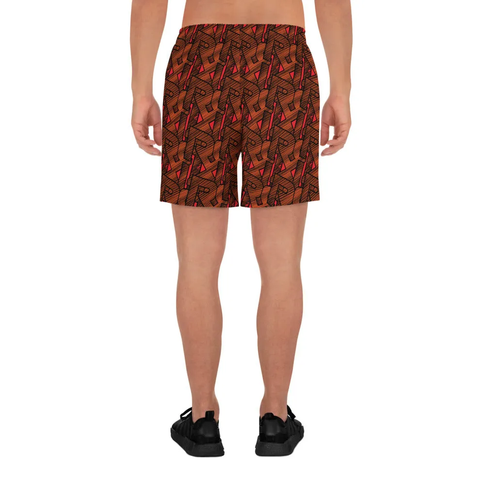 CONTRAST MONOGRAM SPORT SHORTS