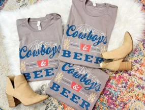 Cowboys & Beer Tee