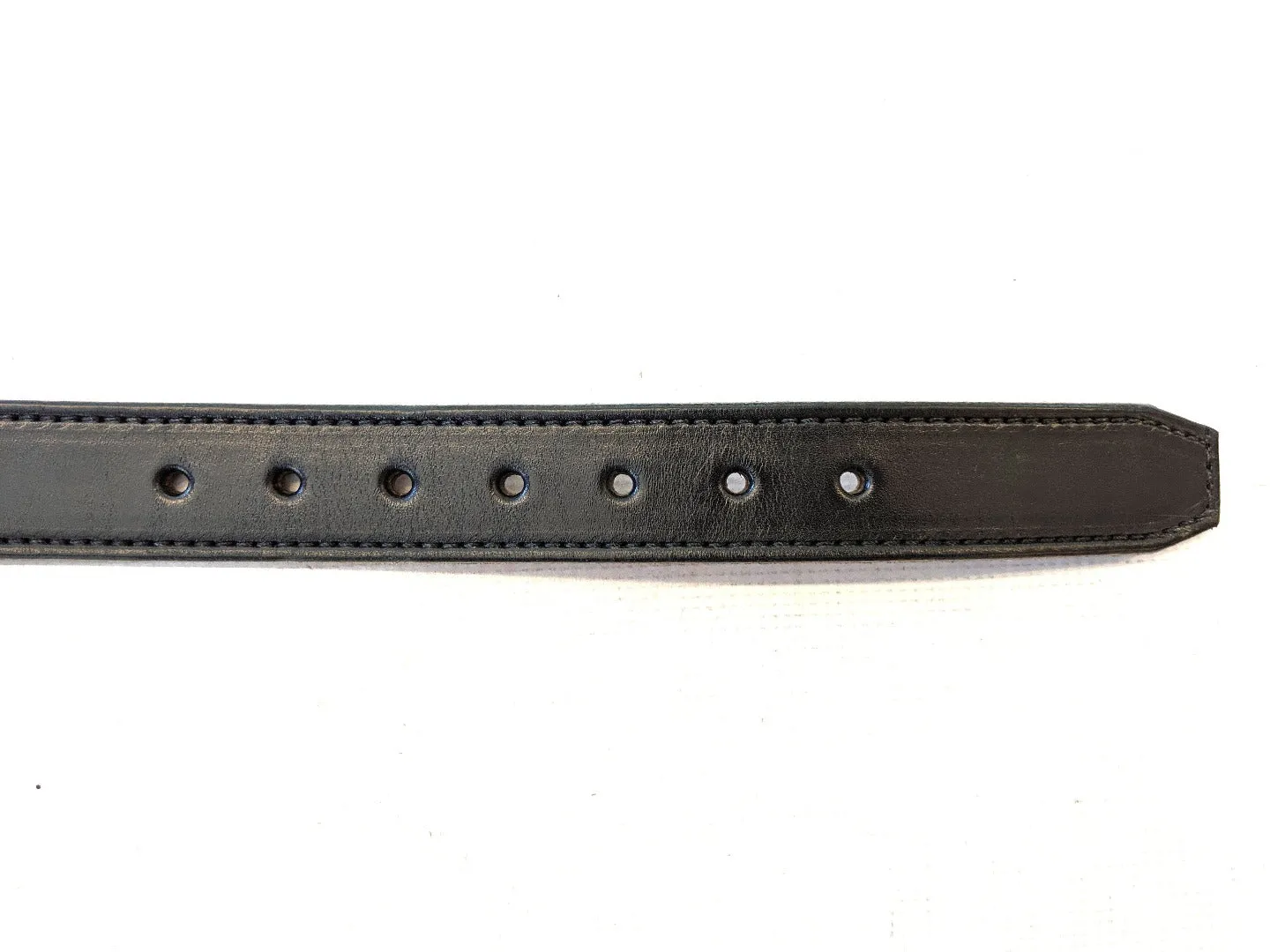 Custom Leather Belt - 2 Ply Stitched Gun Belt