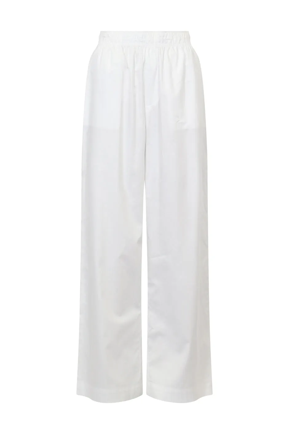 D-Luxe Poplin Wide Leg Pant