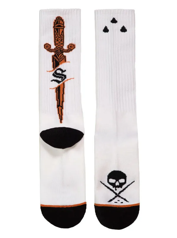 Dagger Knit Socks