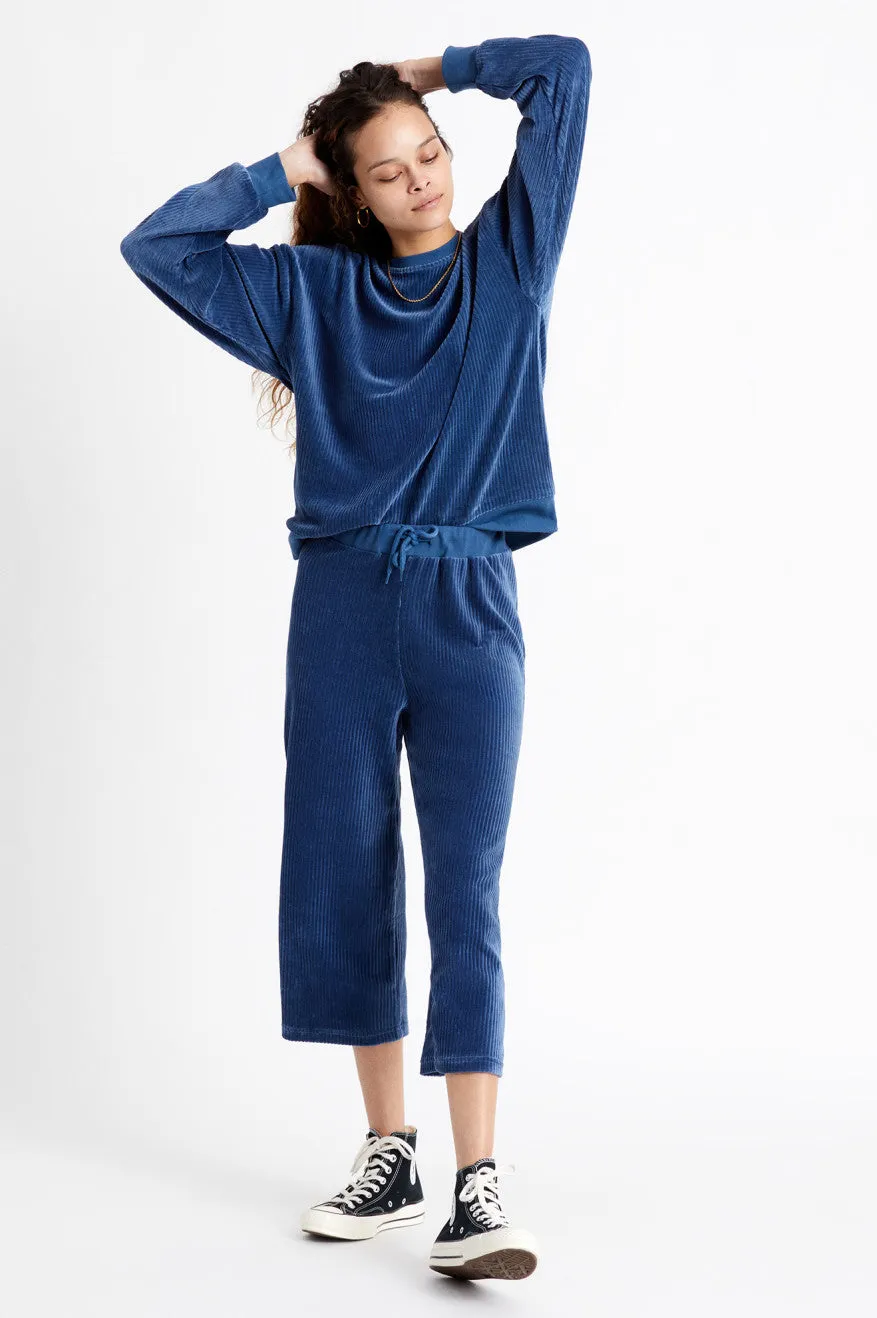 Dazed Crop Pant - Joe Blue