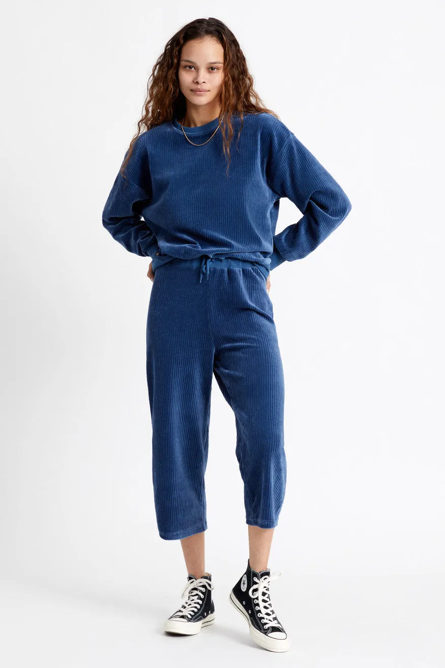 Dazed Crop Pant - Joe Blue