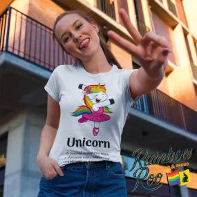 Dicktionary Unicorn T-Shirt Unisex (L012)