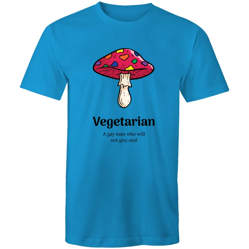 Dicktionary Vegetarian T-Shirt Unisex (G016)