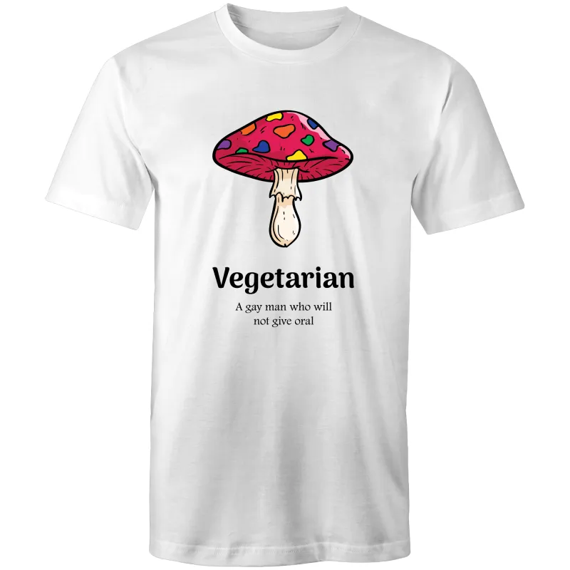 Dicktionary Vegetarian T-Shirt Unisex (G016)