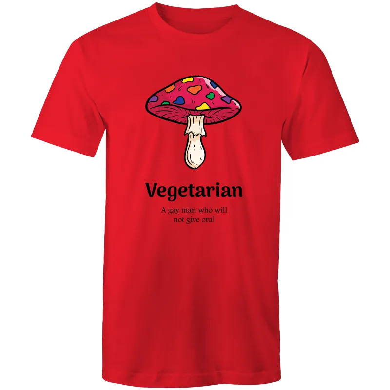 Dicktionary Vegetarian T-Shirt Unisex (G016)