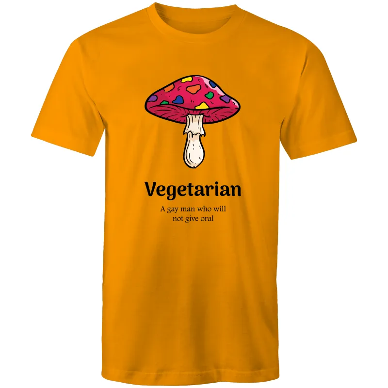 Dicktionary Vegetarian T-Shirt Unisex (G016)