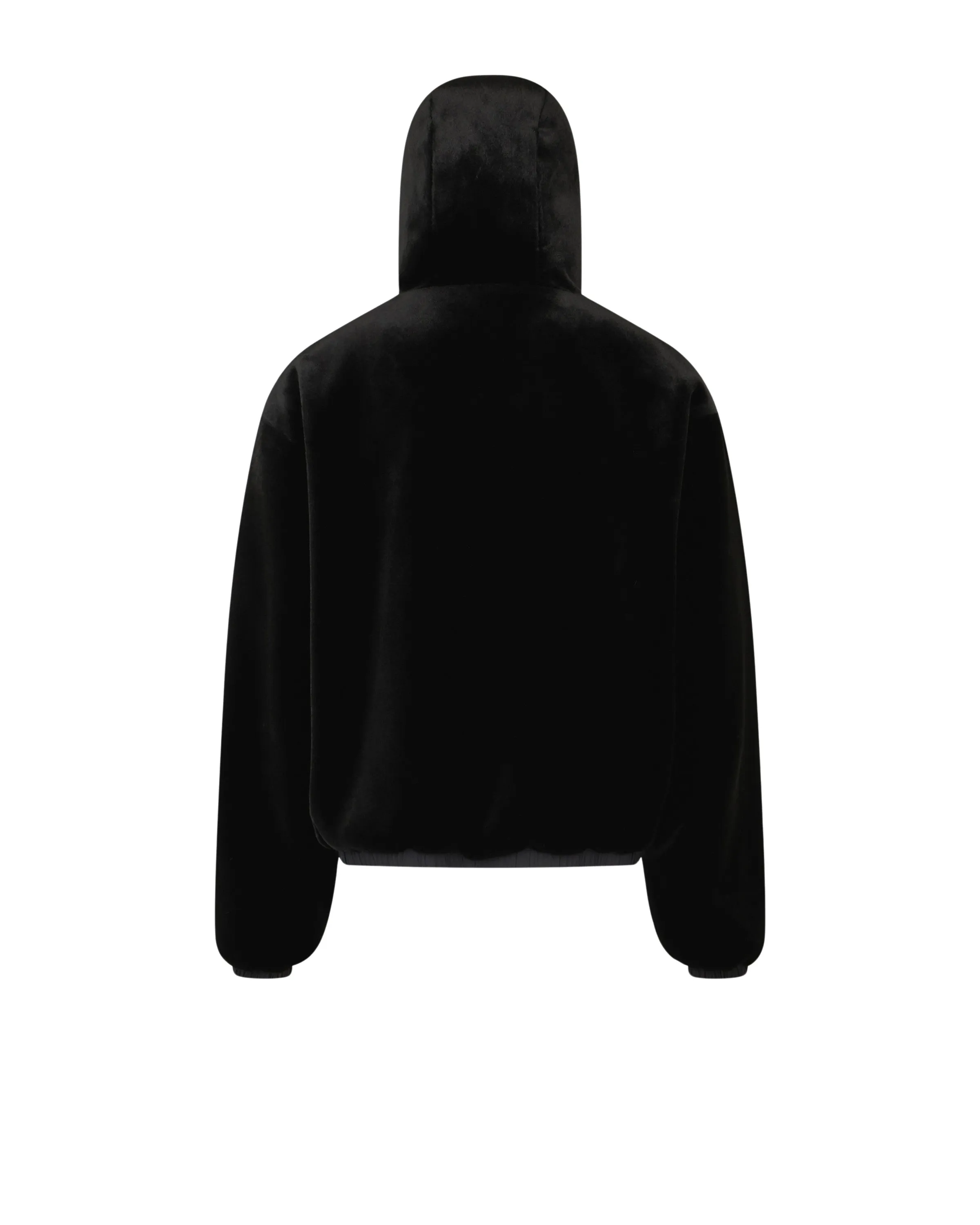 Eaton Reversible Bunny Jacket Black/Black