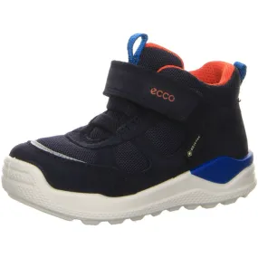 Ecco sneaker high for babies blue