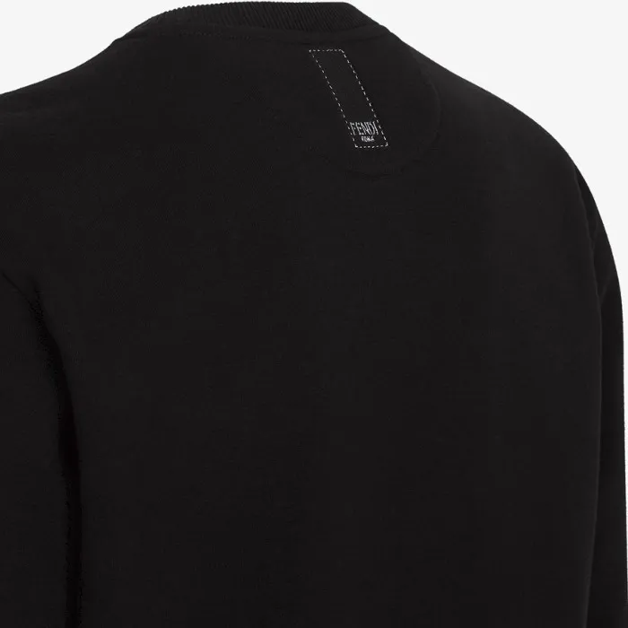 FENDI  |Crew Neck Monogram Long Sleeves Logo Luxury Sweatshirts