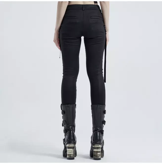 Gothic Women's Zipper Leggings