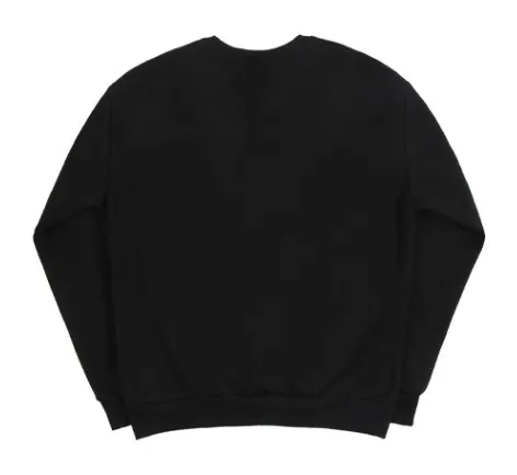 GRAVER  |Unisex Street Style U-Neck Long Sleeves Cotton Logo