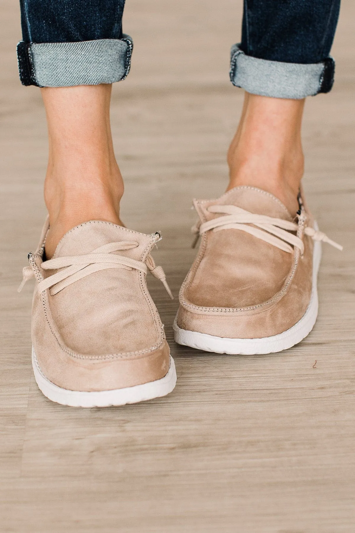 Gypsy Jazz Moonshine Sneakers- Nude