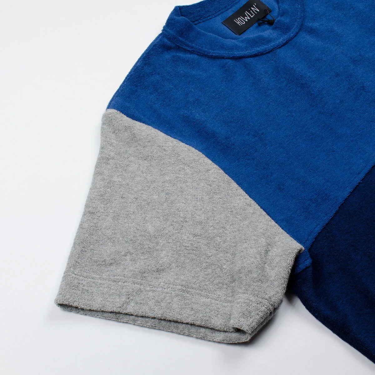 Howlin' - Sunforest Towel T-shirt - Combi B (Navy/Blue/Grey)