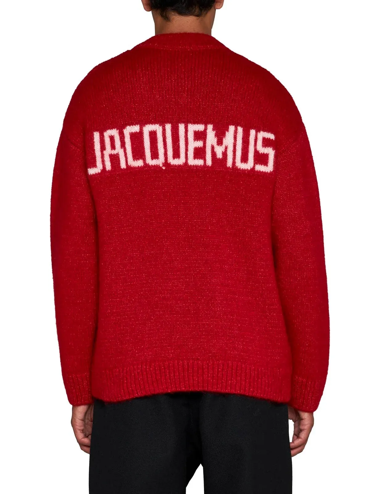 JACQUEMUS  |Crew Neck Blended Fabrics Long Sleeves Plain Logo