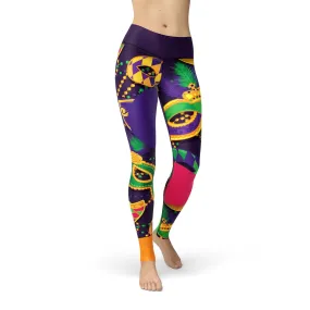 Jean Mardi Gras Leggings