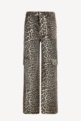 Jeans Angi in Leopard