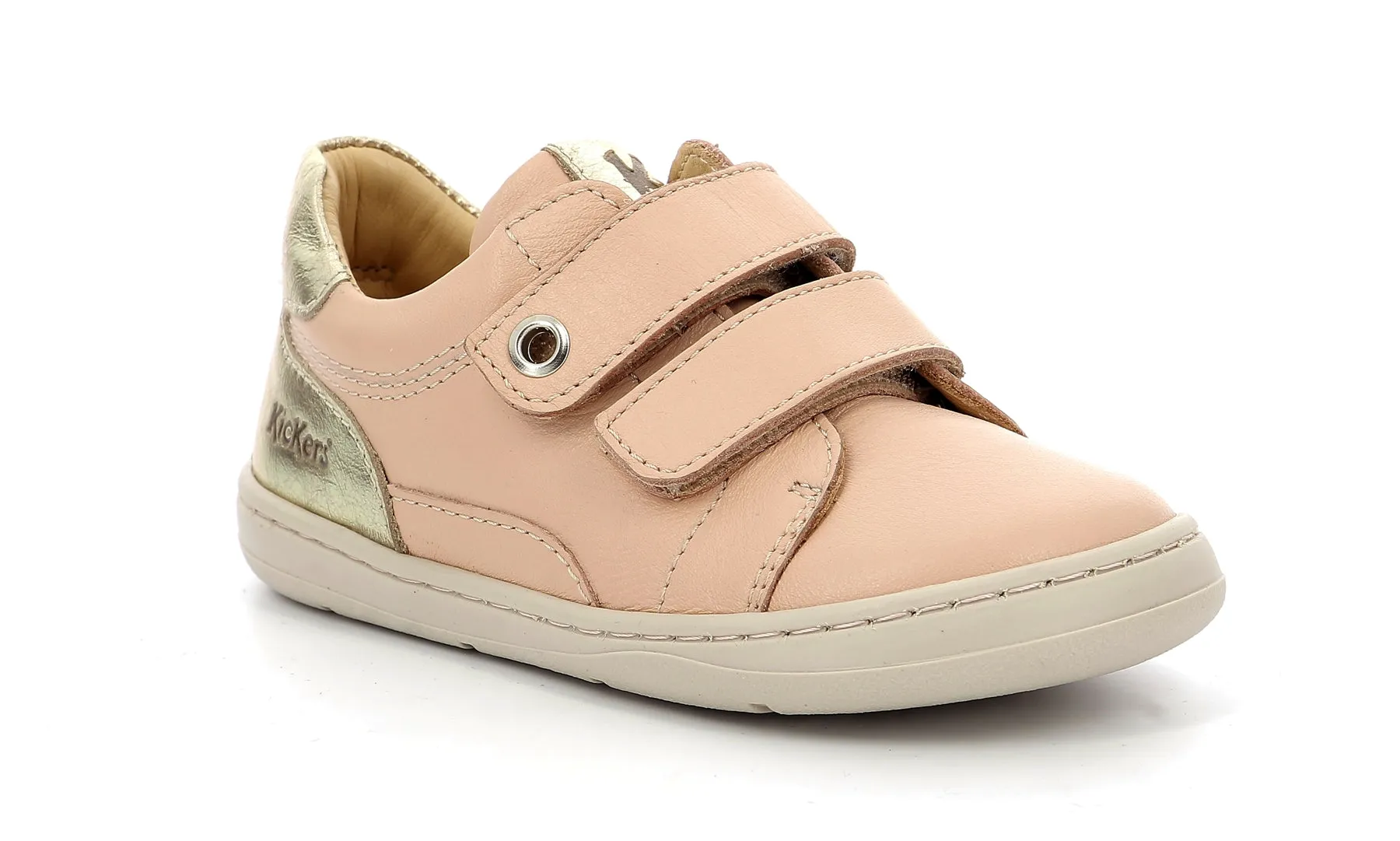 KICKERS KICKBOOST Rose sneakers barefoot