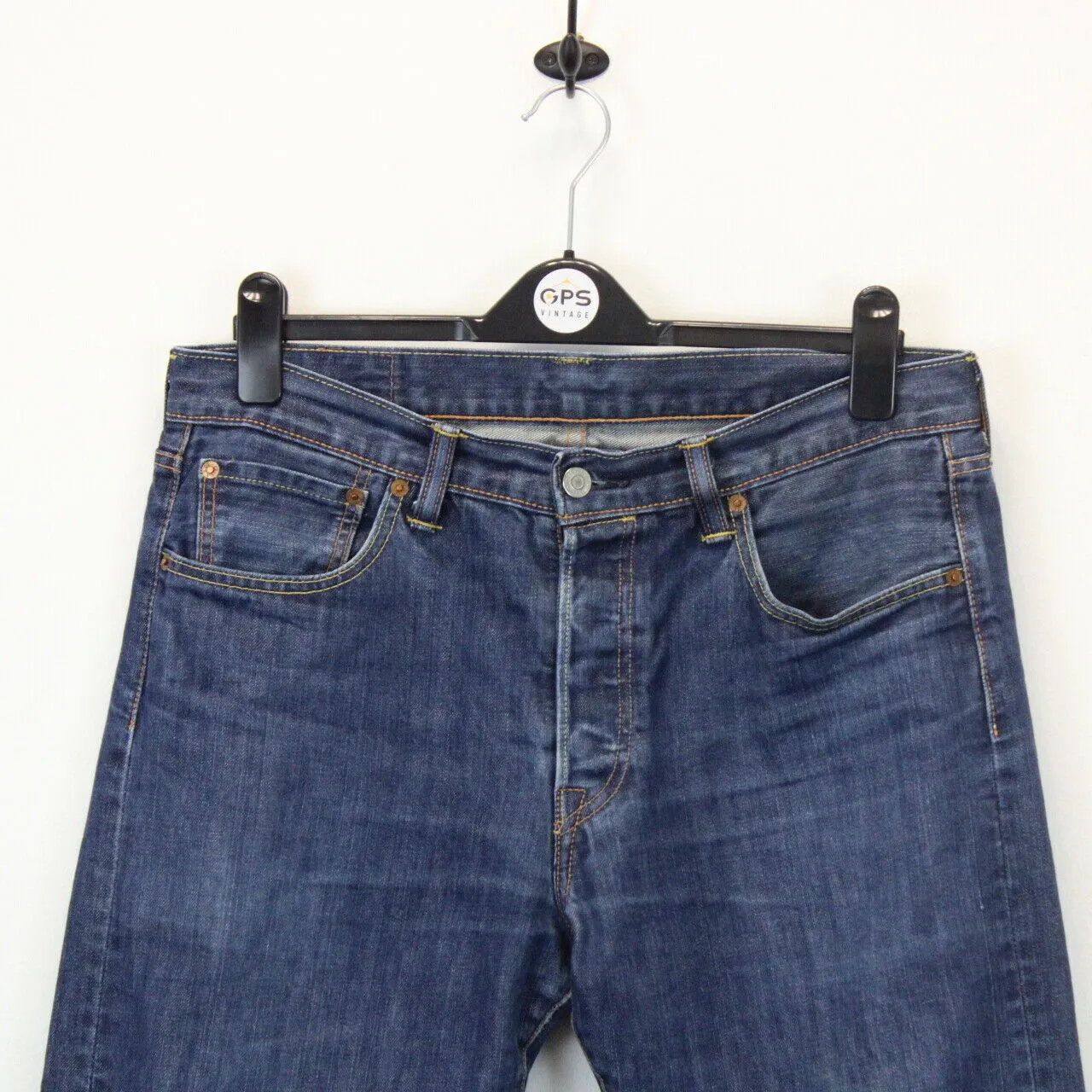 LEVIS 501 Jeans Dark Blue | W33 L34