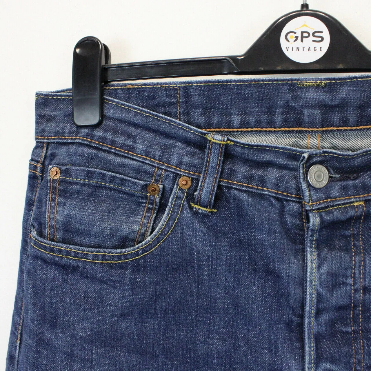 LEVIS 501 Jeans Dark Blue | W33 L34