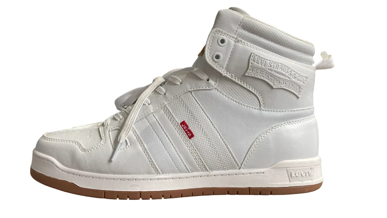 Levi's Men's 51970843W1 High-Top White Sneaker