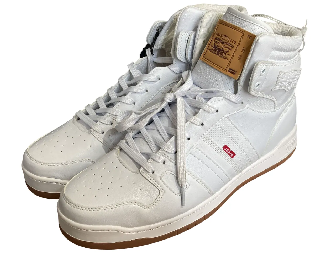 Levi's Men's 51970843W1 High-Top White Sneaker