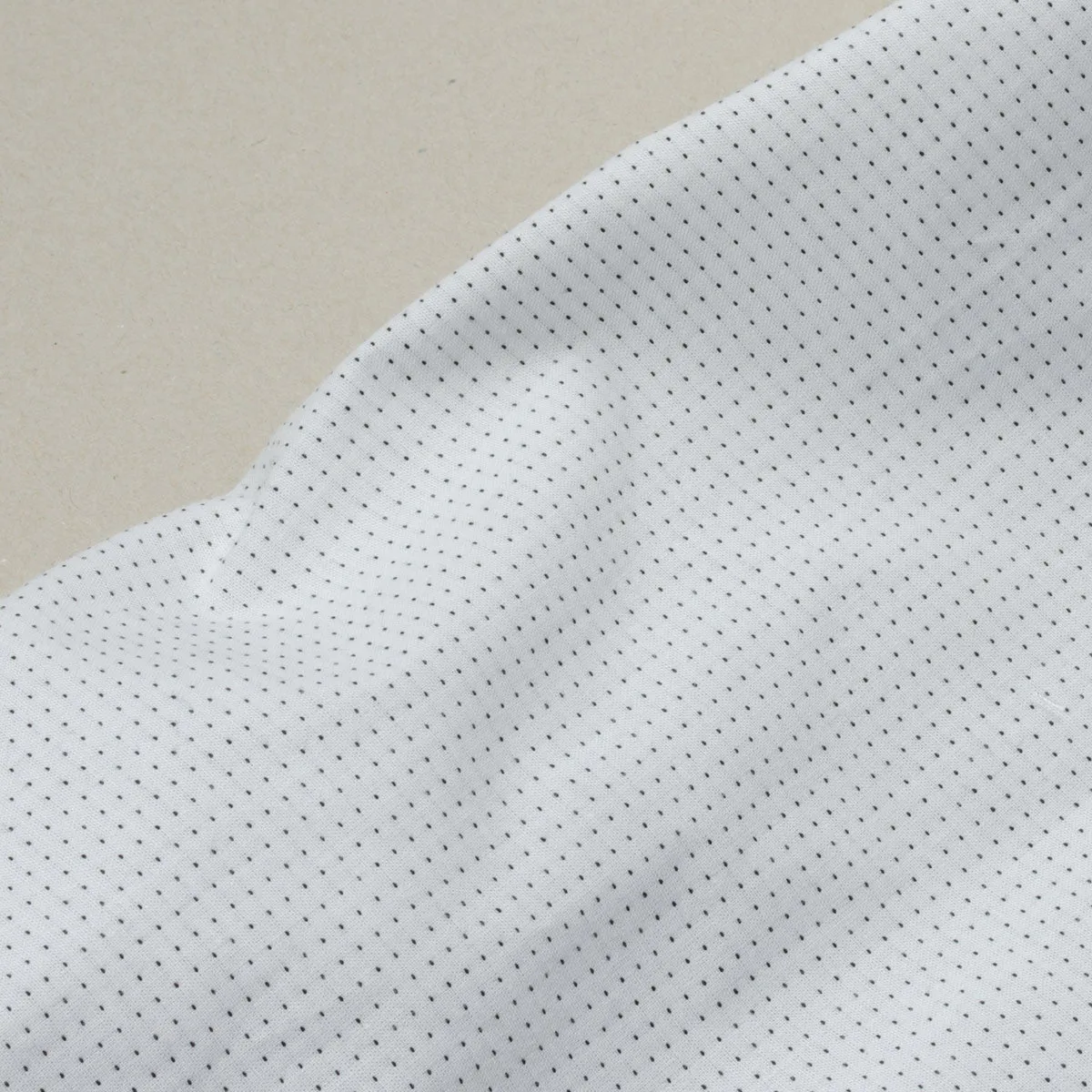 Libertine-Libertine - Passenger Burn Shirt - White with Black Dots