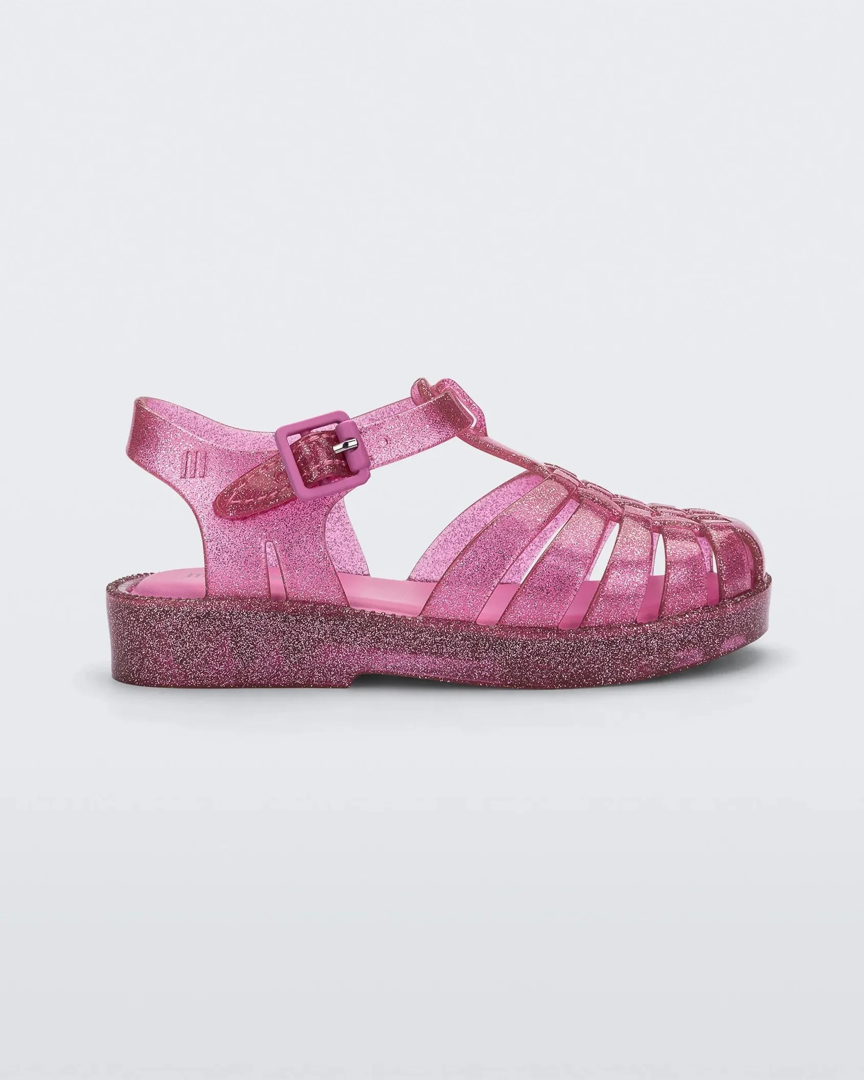 Little Girl's Mini Possession BB Sandals - Glitter Pink