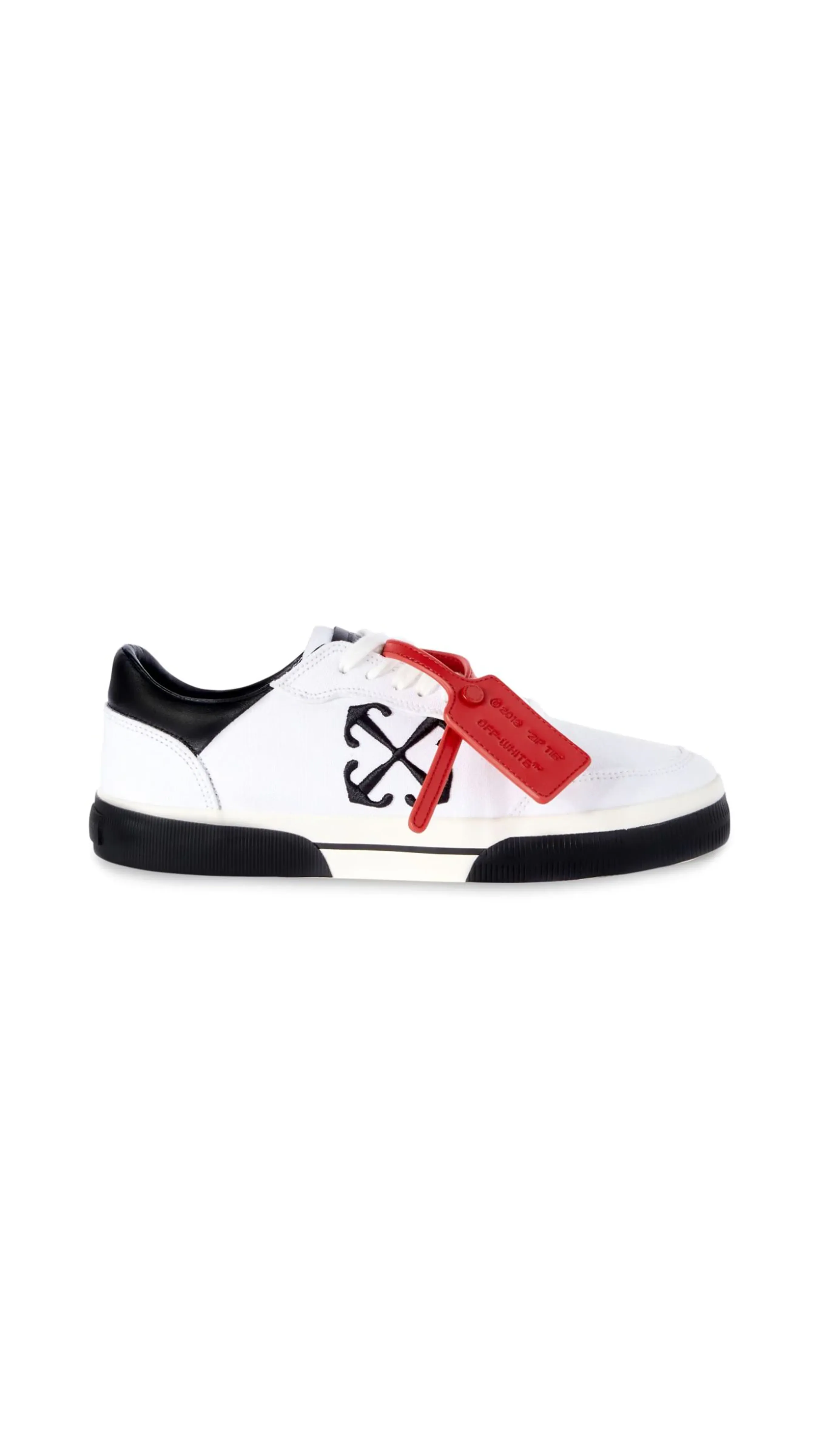 Low Vulcanized Sneakers - White/Black